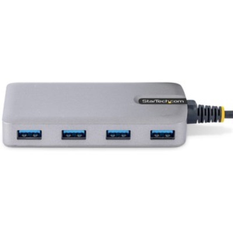 4-Port USB-C Hub, 5Gbps, Bus Powered, 4x USB-A Ports, Optional Auxiliary Power,