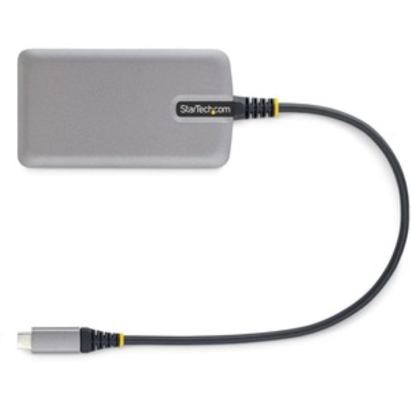 4-Port USB-C Hub, 5Gbps, Bus Powered, 4x USB-A Ports, Optional Auxiliary Power,