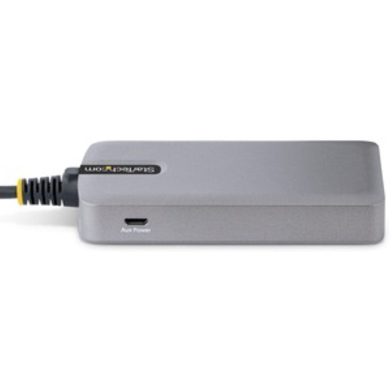 4-Port USB-C Hub, 5Gbps, Bus Powered, 4x USB-A Ports, Optional Auxiliary Power,