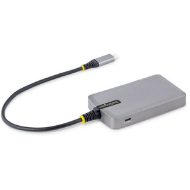 4-Port USB-C Hub, 5Gbps, Bus Powered, 4x USB-A Ports, Optional Auxiliary Power,