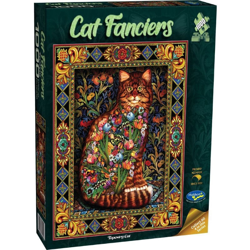 Cat Fanciers 1000 Piece Jigsaw Puzzle Tapestry Cat