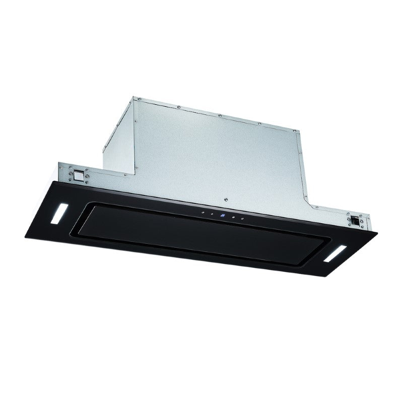 Parmco - Rangehood - 900mm Integrated Turbo Pak Plus (Black Glass)