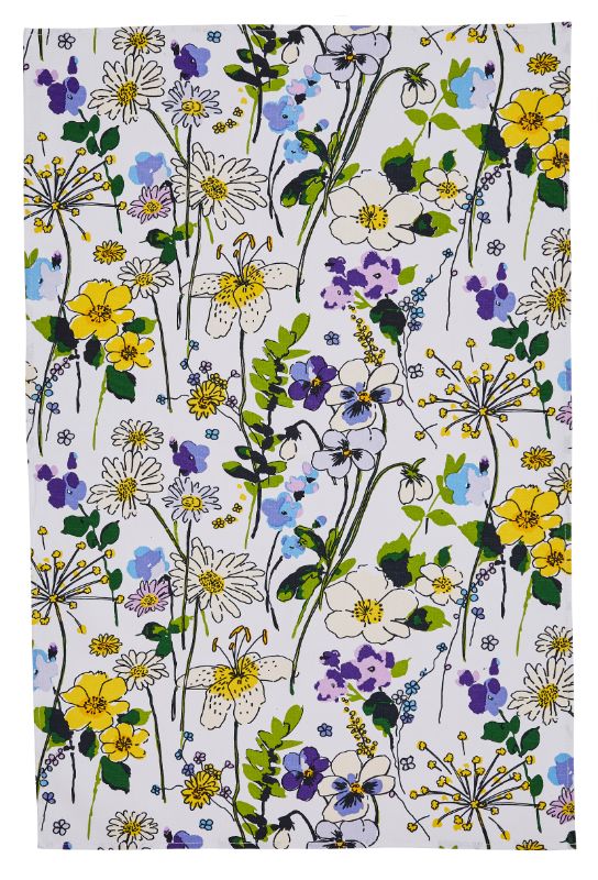 Tea Towel - Ulster Weavers Union - Wild Flowers (74cm)