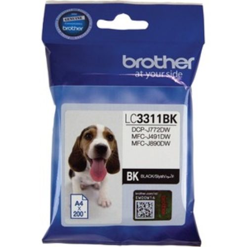 Brother Original Toner Cartridge - Black - Laser - Standard Yield