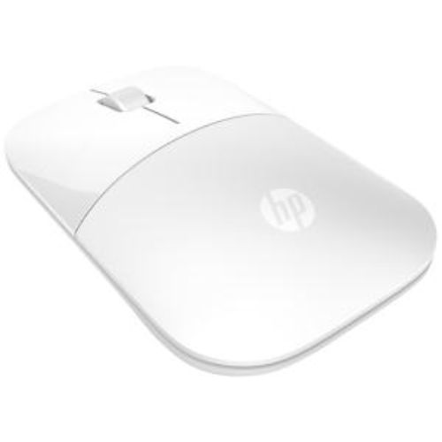 HP Z3700 Wireless Mouse White - Blue LED - Wireless - Radio Frequency - White