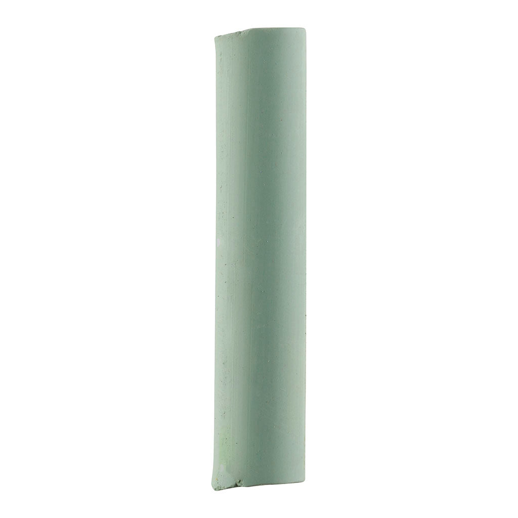 BLOCKX Soft Pastel 654 Chrome Green Shade 4, vibrant green pastel stick, ideal for artists, handmade, water-dilutable, lightfast.