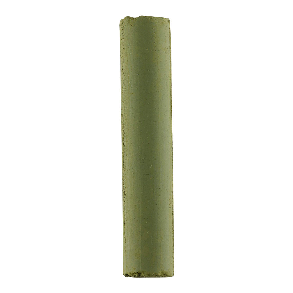 BLOCKX Soft Pastel 661 Olive Green Shade 1 stick, showcasing vibrant olive green color, ideal for detailed and broad strokes.