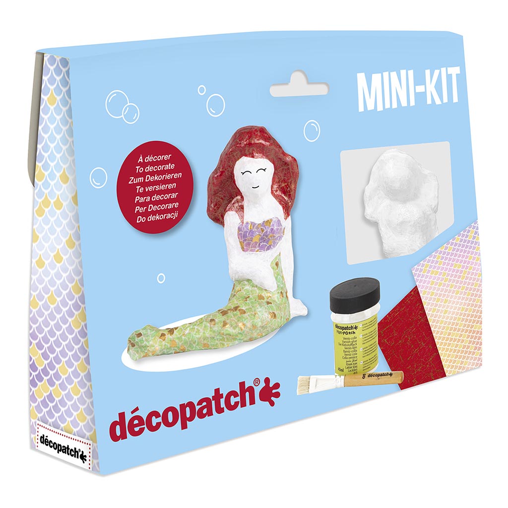 Decopatch Mini Kit Mermaid