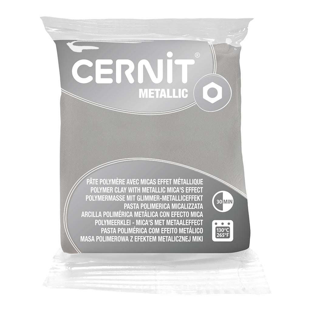 Cernit Polymer Clay Metallic 56g Pearl White