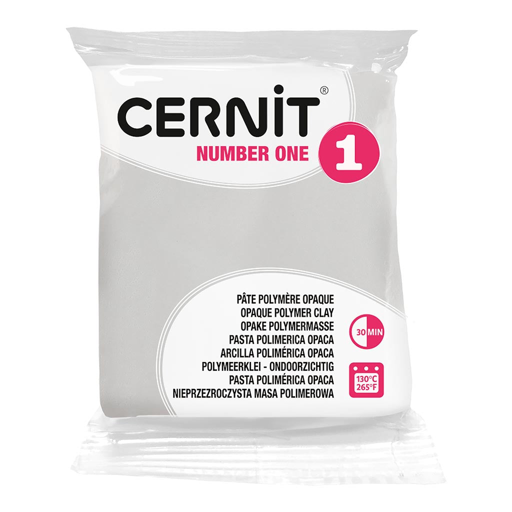 Cernit Polymer Clay No1 56g White Opaque