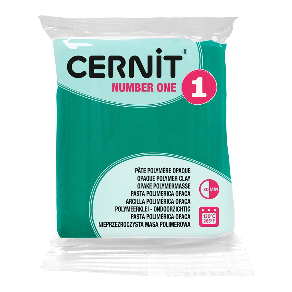 Cernit Polymer Clay No1 56g Green