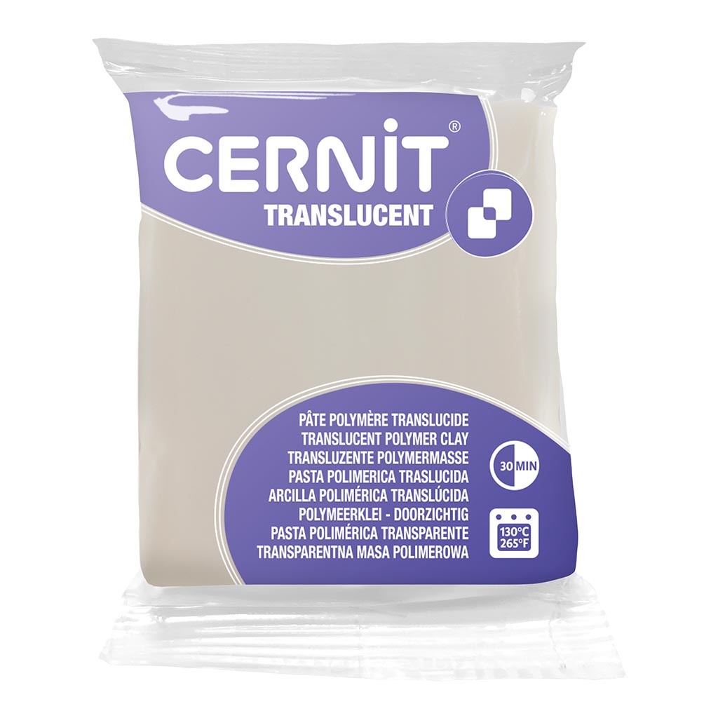 Cernit Polymer Clay Translucent 56g Night Glow