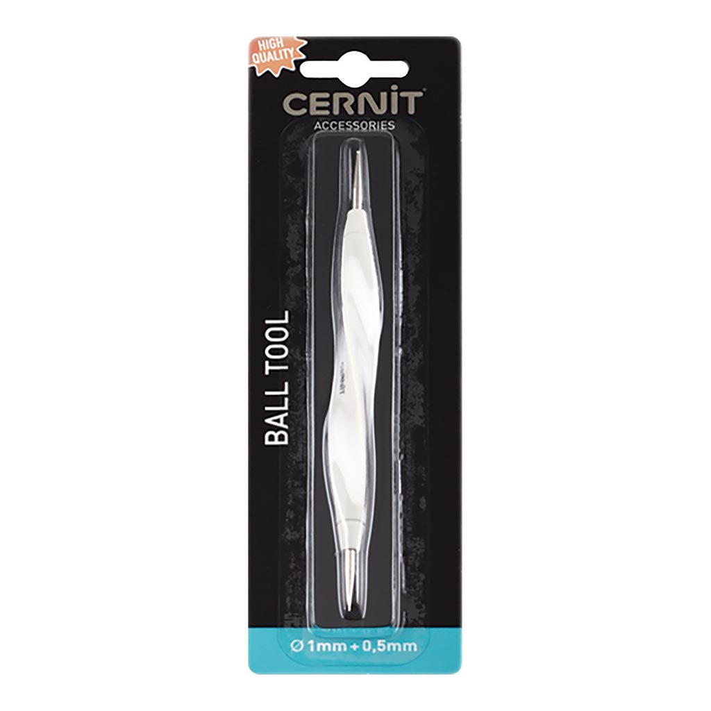 Cernit Modelling Ball Tool 1mm 0.5mm