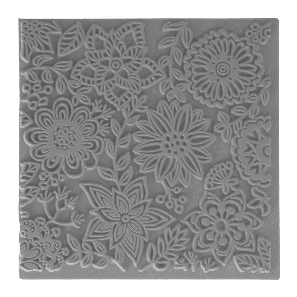 Cernit Texture Plate 9cm Blossoms