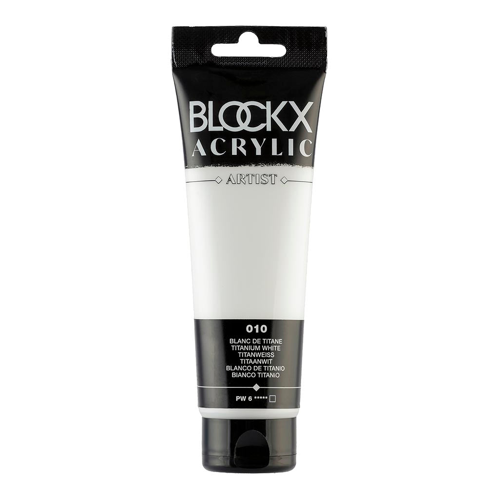BLOCKX Acrylic Tube Titanium White 120ml