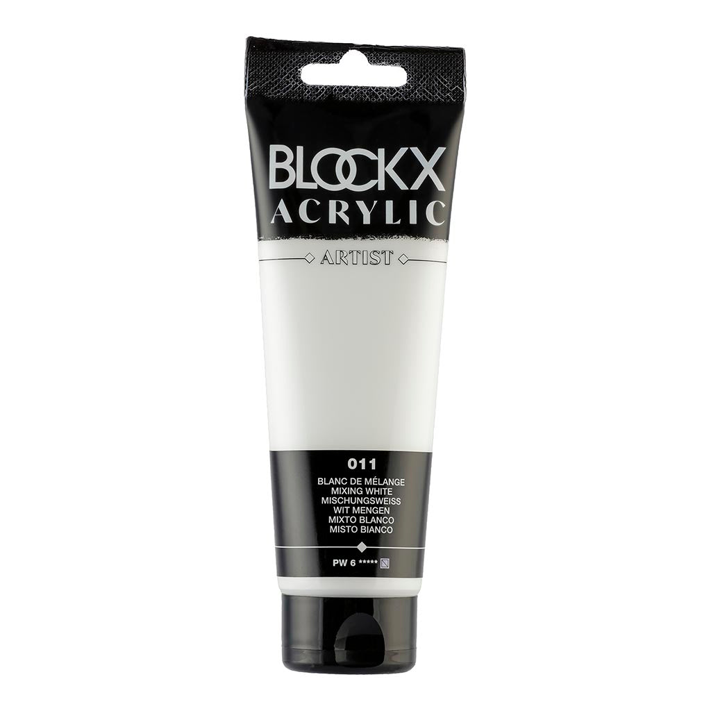 BLOCKX Acrylic Tube Mixing White 120ml