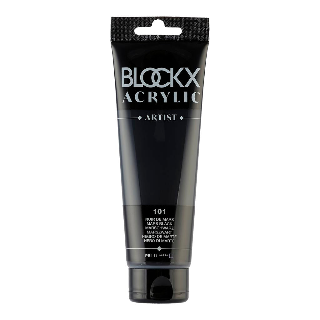 BLOCKX Acrylic Tube Mars Black 120ml