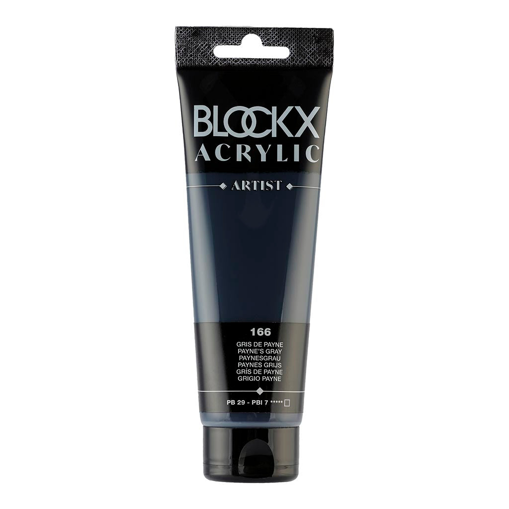 BLOCKX Acrylic Tube Payne Grey 120ml