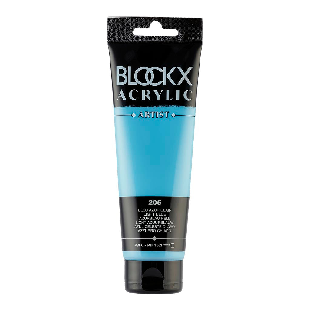 BLOCKX Acrylic Tube Light Azure Blue 120ml