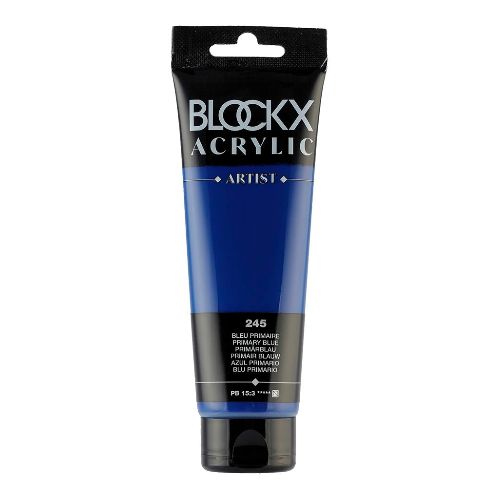 BLOCKX Acrylic Tube Primary Blue 120ml