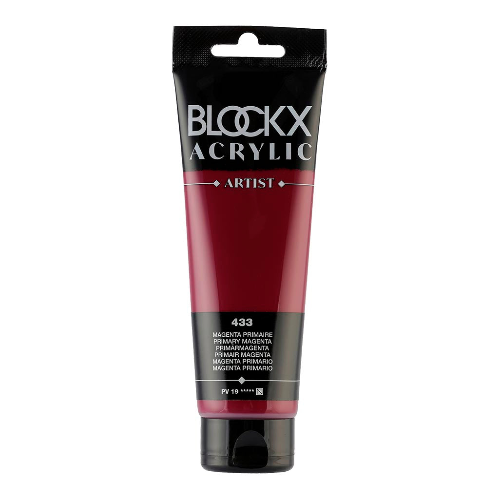 BLOCKX Acrylic Tube Primary Magenta 120ml