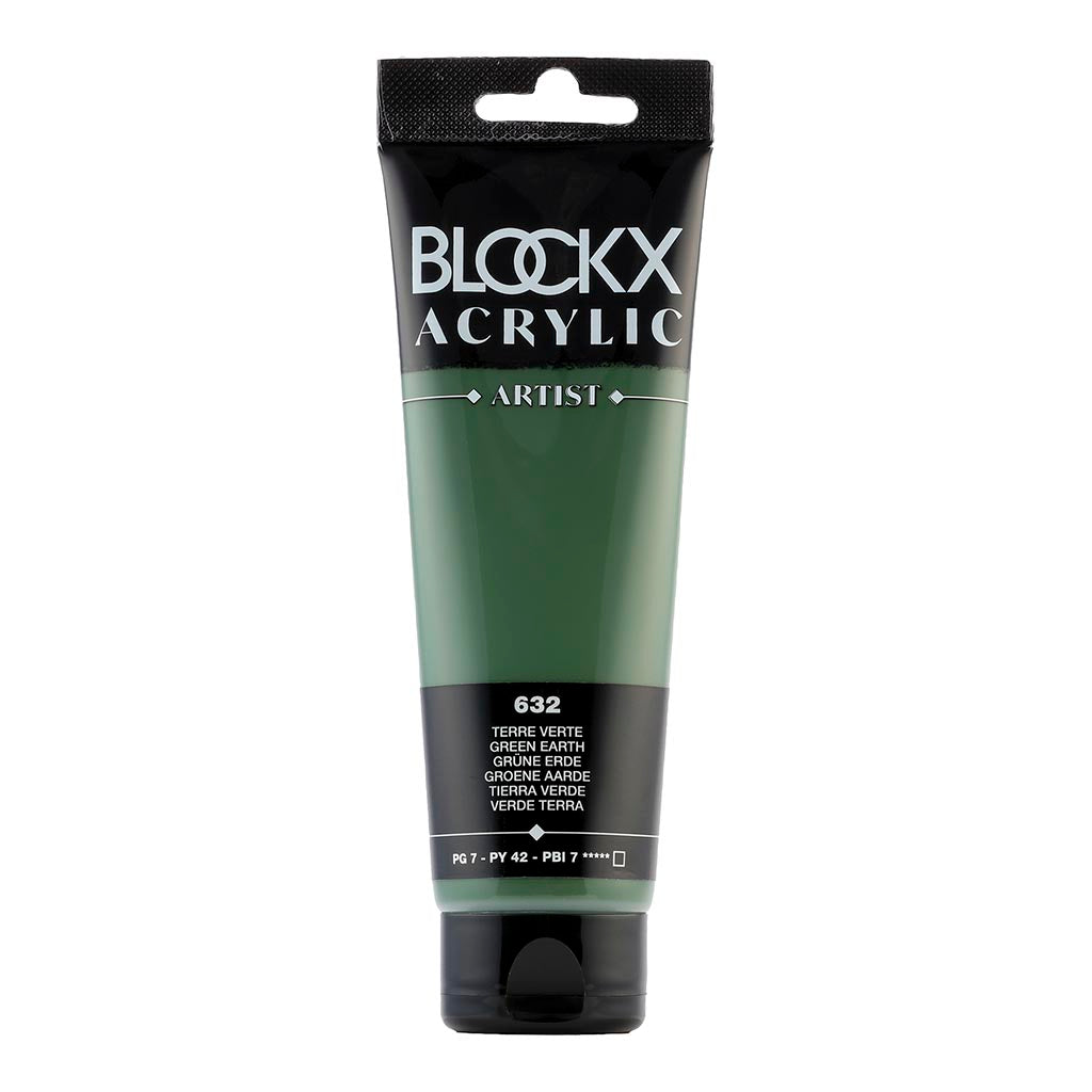BLOCKX Acrylic Tube Green Earth 120ml