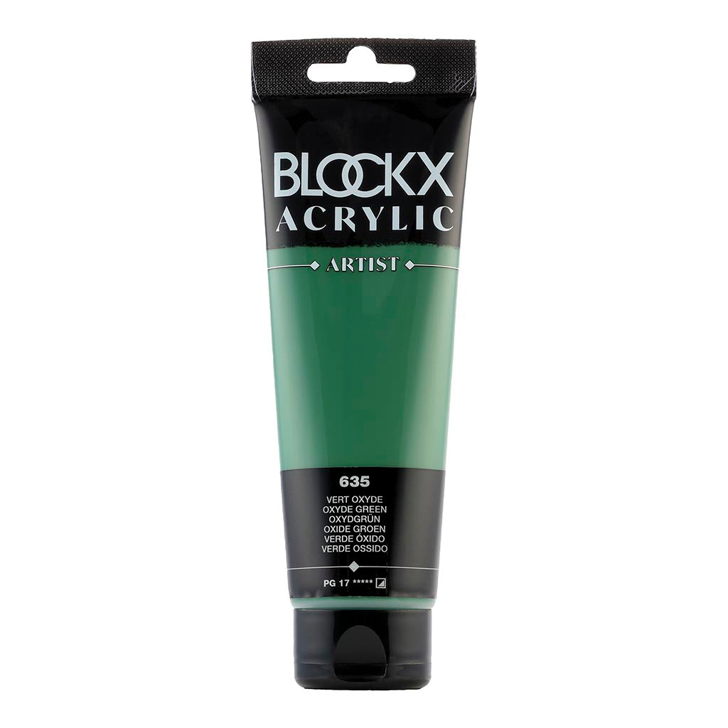 BLOCKX Acrylic Tube Oxide Green 120ml