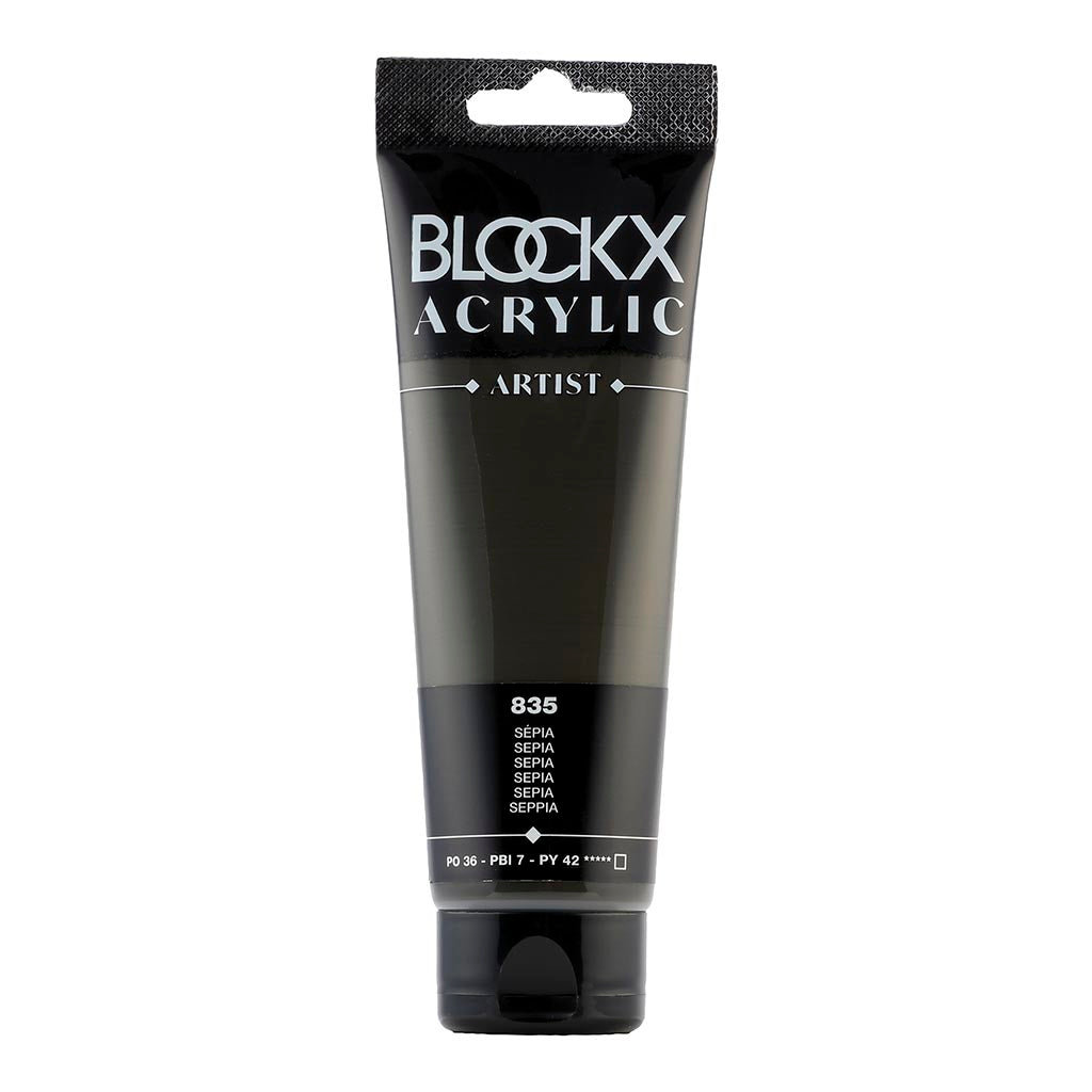 BLOCKX Acrylic Tube Sepia 120ml