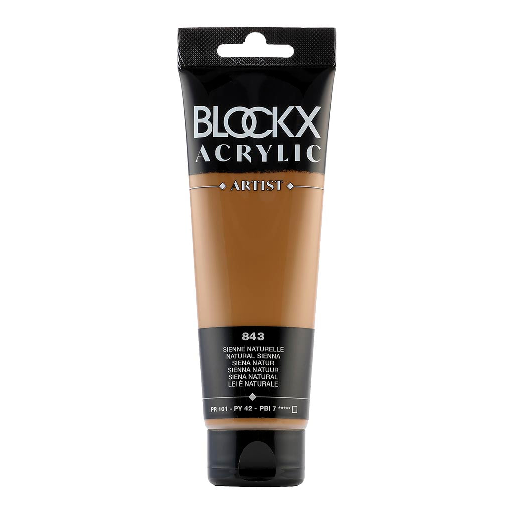 BLOCKX Acrylic Tube Sienna Natural 120ml