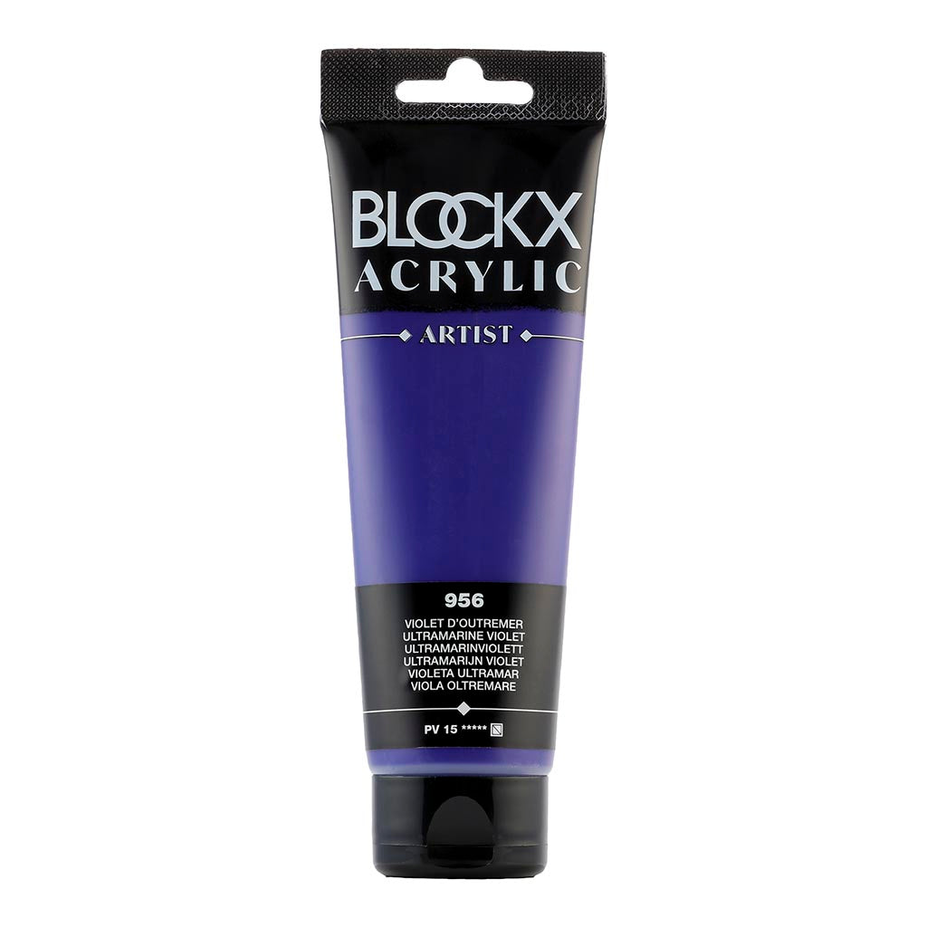 BLOCKX Acrylic Tube Ultramarine Violet 120ml