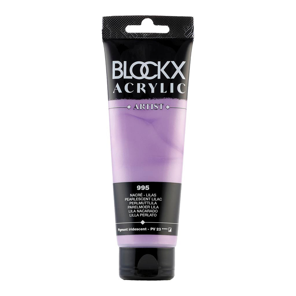 BLOCKX Acrylic Tube Pearlescent Lilac 120ml
