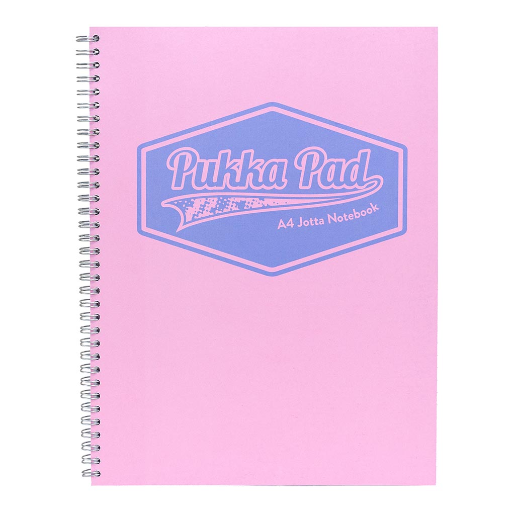 Pukka Pastel Jotta Notebook A4 Pink