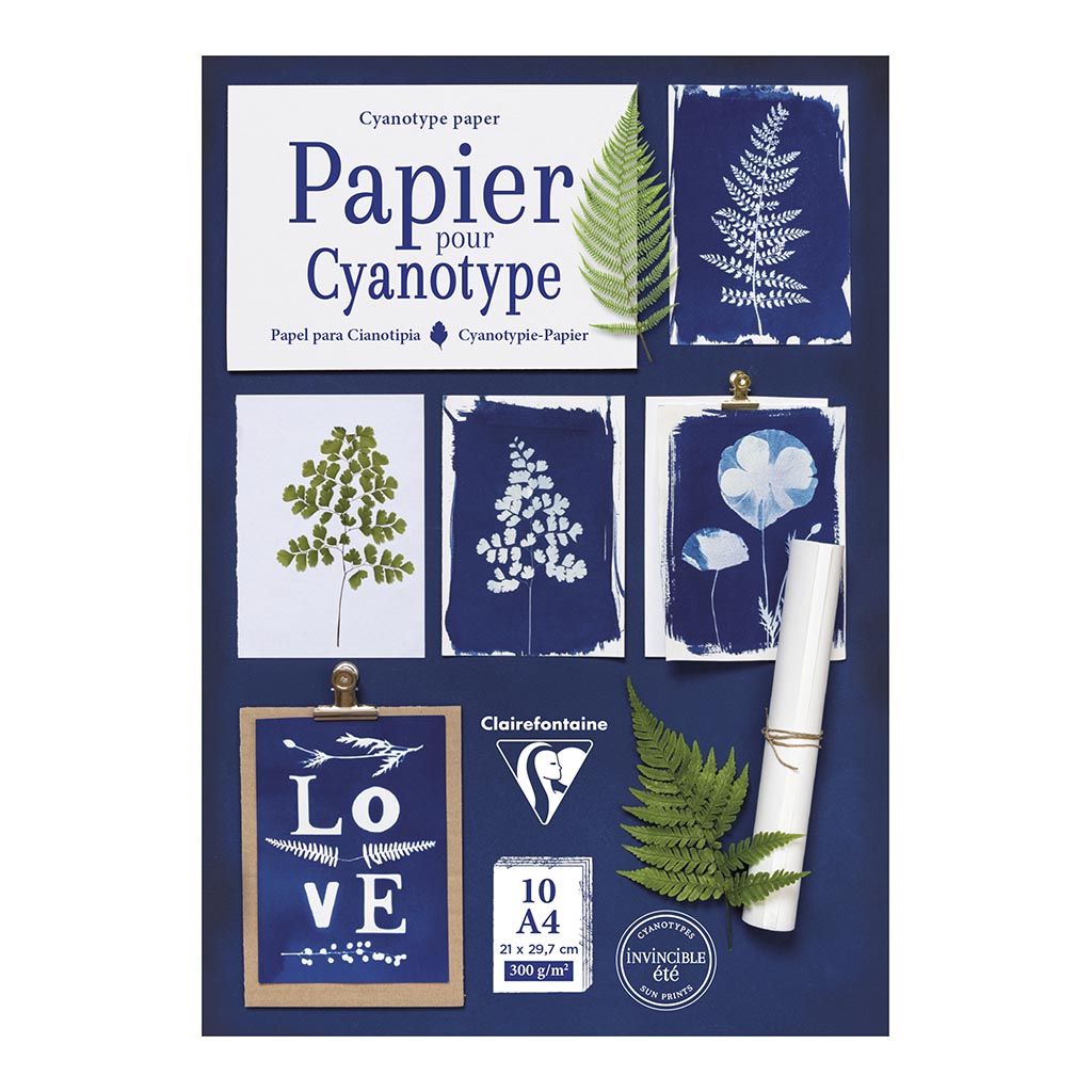Clairefontaine Cyanotype Paper A4 300g 10sh