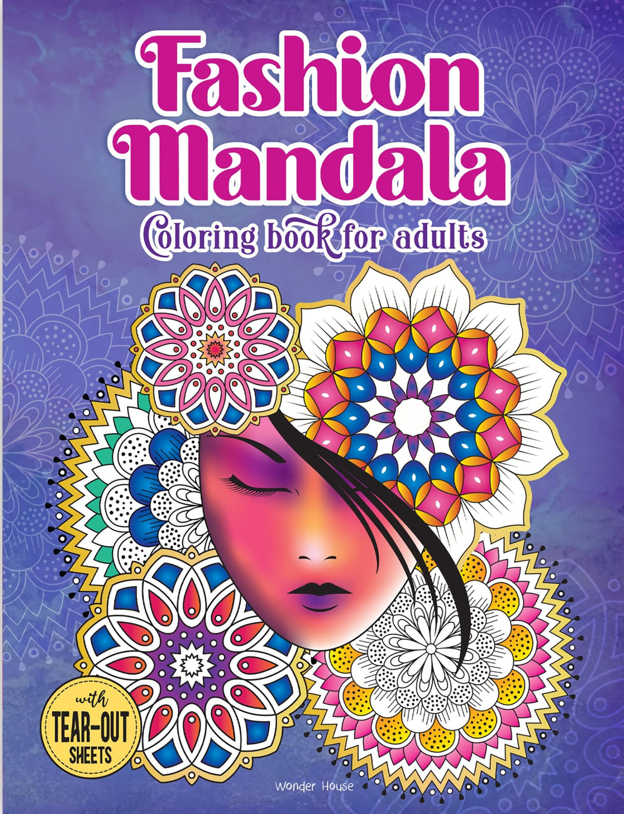 Fashion Mandala Coloring book for Adults