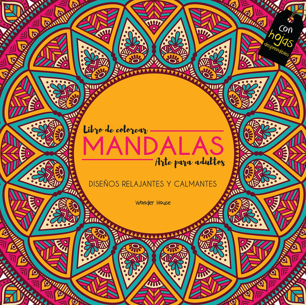 Adult Colouring Books Mandala Art for Adults - Spanish