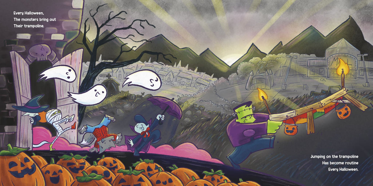 Halloween Trampoline