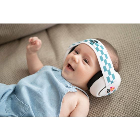 Baby Earmuffs - White - Em's 4 Kids