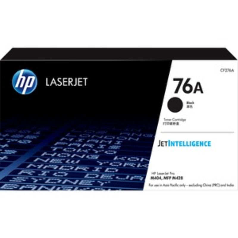 HP 76A Original Toner Cartridge - Black - Laser - 3000 Pages