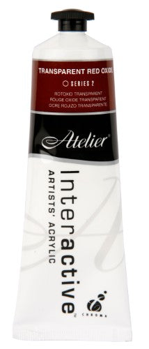 Acrylic Paint - Atelier 80ml Transparent Red Oxide