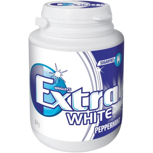 Extra Bottle White Peppermint 64g ( 6 Pack )