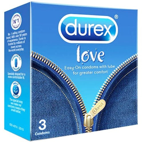Durex Love 3’s ( 3 Pack )