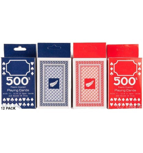 500’s Playing Cards ( 12 Pack )