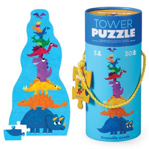 Tower Puzzle -  Croc Creek Dinosaur (30pcs)