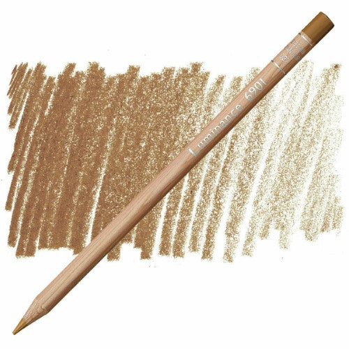 Artist Pencils - Caran D’ache Luminance Pencils Brown Ochre (Pack of 3)