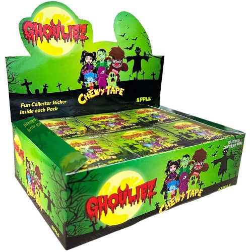 Ghouliez Chewy Tape Apple 85g ( 12 Pack )