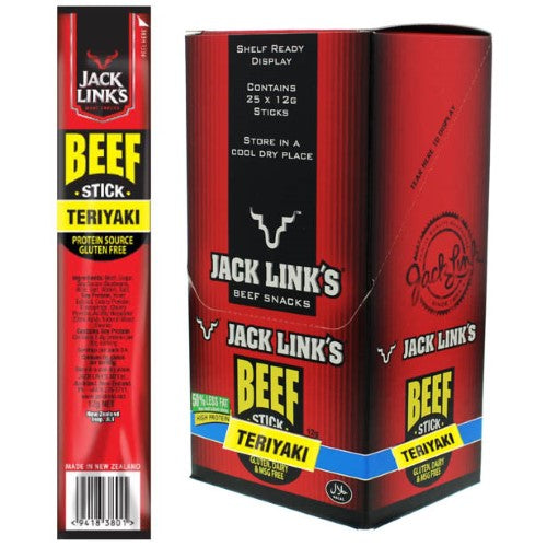 Jack Link’s Beef Stick Teriyaki 12g ( 25 Pack )
