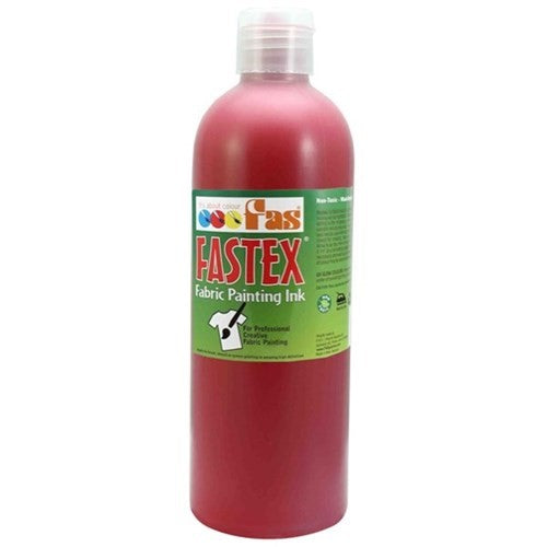 Fas Textile Ink 500ml 500ml Crimson