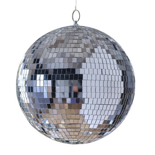 Gold Party Silver Disco Ball Large