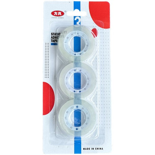 Stationery Tape 3’s 18mm x 27m ( 6 Pack )