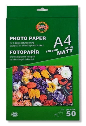 Paper - Koh-I-Noor Photopaper Matt 120/50